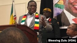 VaEmmerson Mnangagwa naVaMthuli Ncube
