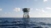 FILE - A Vietnamese floating guard station is seen on Truong Sa islands, or Spratly island.