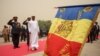 Leprésident tchadien Mahamat Idriss Deby Itno lors de son inauguration en mai 2024/